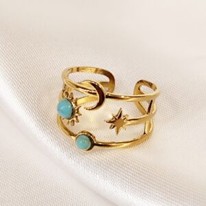 Δαχτυλίδι turquoise