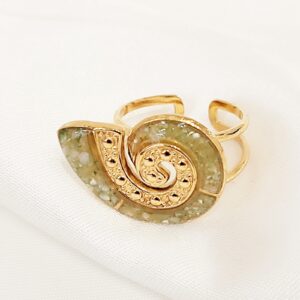 Δαχτυλίδι ammonite