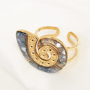 Δαχτυλίδι ammonite