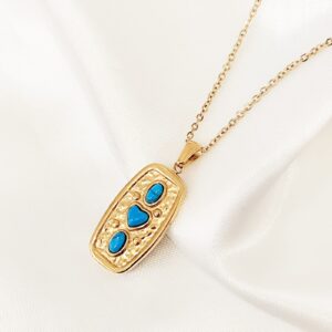 Κολιέ turquoise