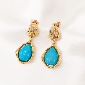 Σκουλαρίκια turquoise